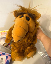 Coleco ALF Plush Stuffed Animal Brown Alien Washable Vintage 1986 PA-1044