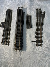 Atlas HO Brass Snap Track 7Pc Straight 9 2pc 3 ,1pc 4 right,2pc 9 Snap