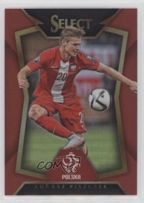 2015 Select Red Prizm 6/199 Lukasz Piszczek (Ball Back Photo Variation) #82 4t7