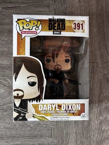 Funko Pop! Vinyl: The Walking Dead - Daryl Dixon w/ RPG #391 - Slight Box Damage