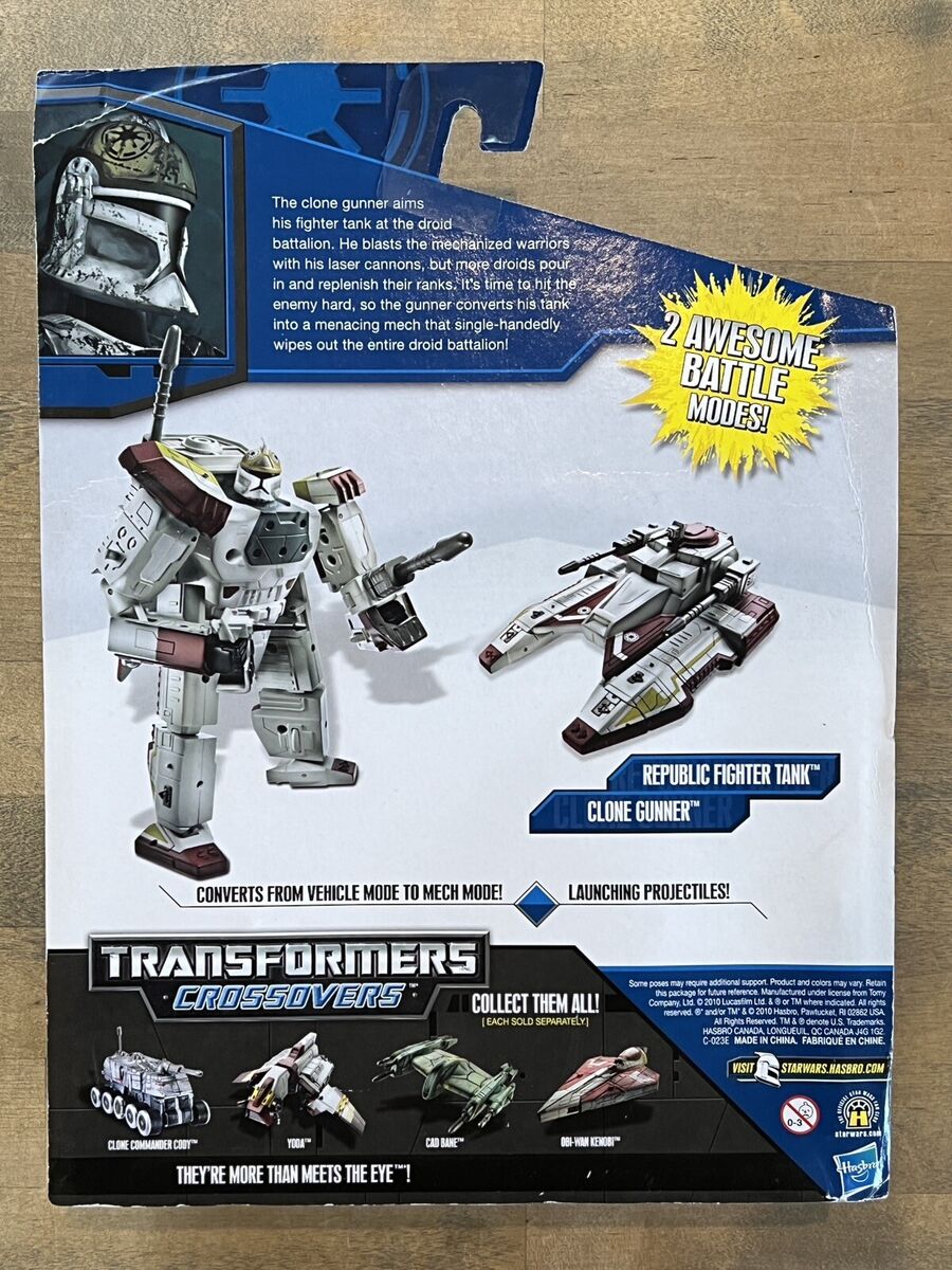 Hasbro Transformers Crossovers Star Wars Clone Gunner Hasbro Transformers Crossovers Star Wars Clone Gunner