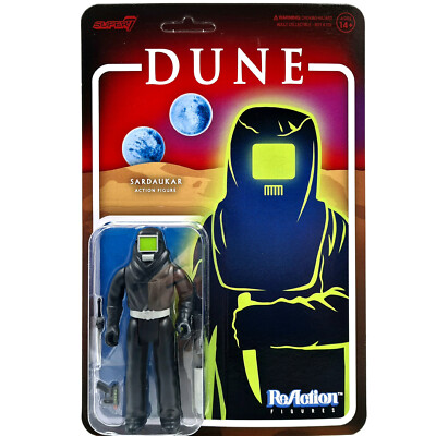 SARDAUKAR FIGURE DUNE SUPER7 OVP NEU REACTION MOVIE TOY COLLECTOR CORRINO ACTION