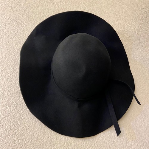 ASSQI Women's 100% Wool Foldable Wide Brim Retro Fedora Floppy Felt Bowler Hat