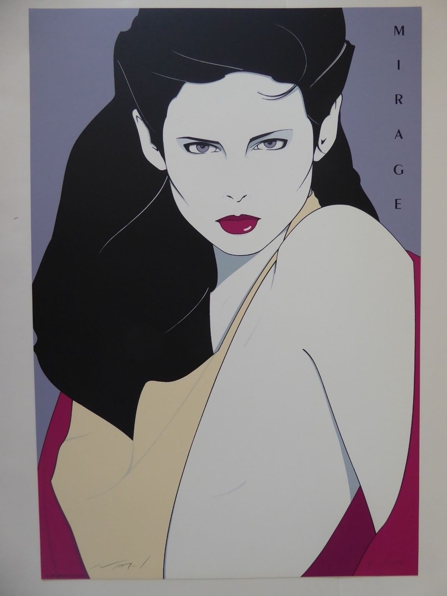 Patrick Nagel - MIRAGE - Hand Signed & Numbered - 1980 - 81/250 | eBay