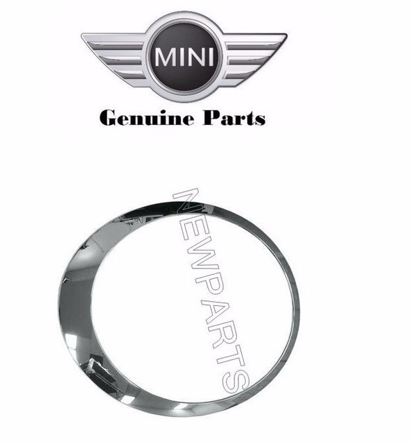 For Mini Cooper 0710 GENUINE LEFT Chrome Headlight Trim Ring 51 13 7