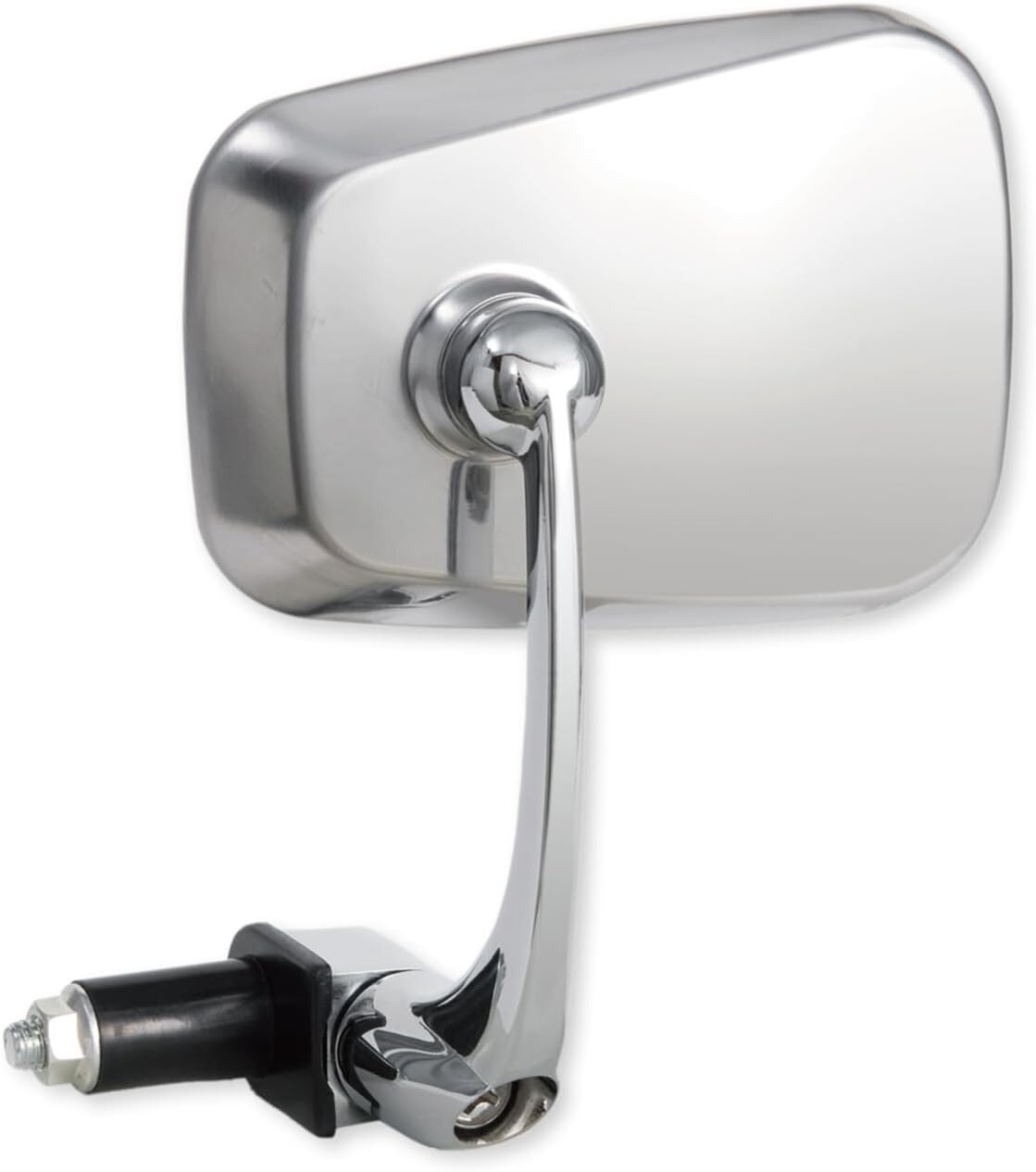 TANAX NB-001 Napoleon Baren Bike Mirror EX Silver Bar-End GripEnd type Japan NEW