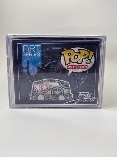 Funko Pop Vinyl - Avengers - Art Series - CAPTAIN AMERICA #32 (Sealed) - Picture 5 of 6