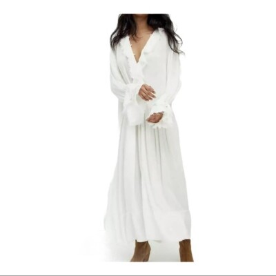 chinese dress ladies Free People Sweet Darlin Maxi Ivory XS at Amazon Women's Clothing store