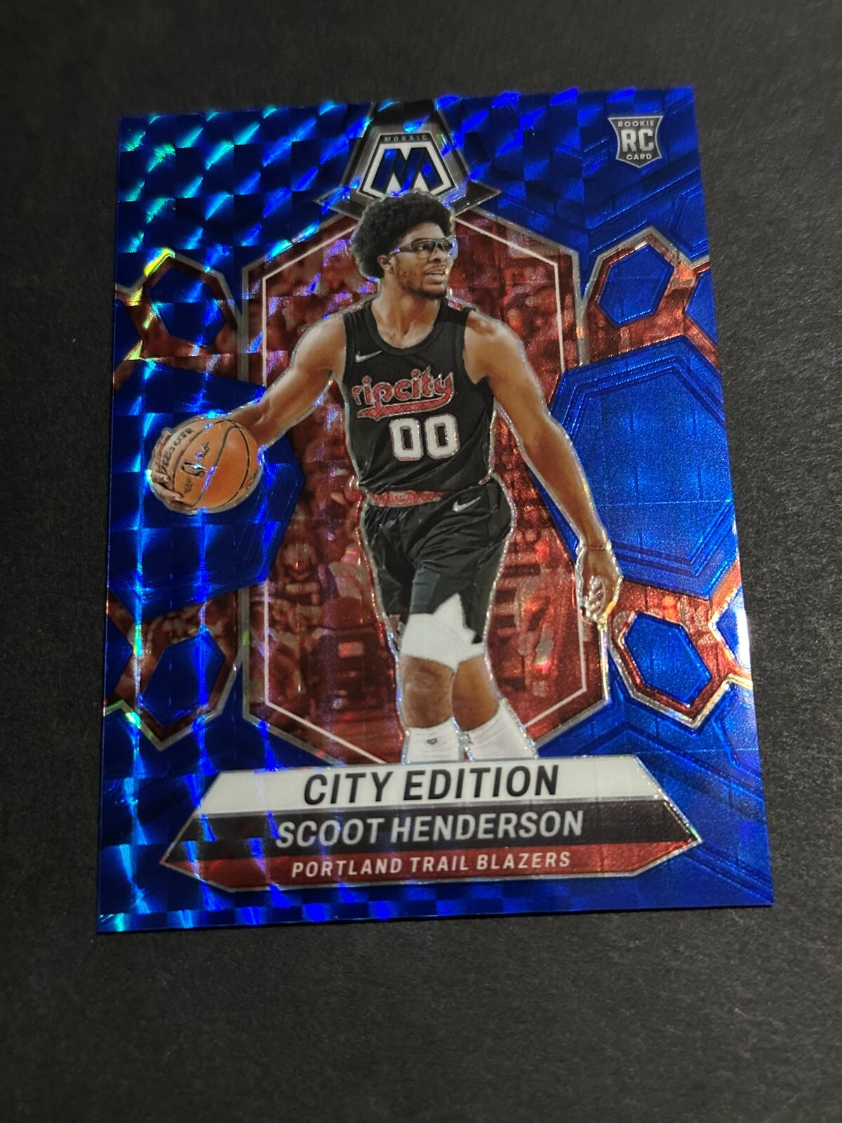 2023-24 Mosaic Scoot Henderson Rookie City Edition Blue RC #275 /199 - FREE SHIP