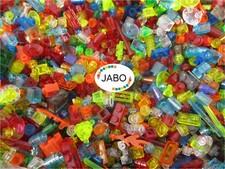  A8 LEGO 200 SMALL PIECES TRANSPARENT