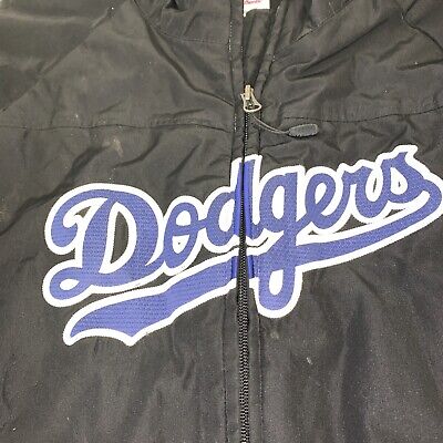 Los Angeles Dodgers Jacket Men 2xl Full Zip Majestic Los Angeles Dodgers Jacket Men 2xl Full Zip Majestic
