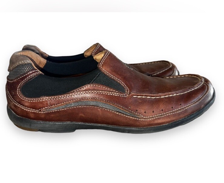 Clarks Structured Mens Leather Loafers Sz 9 Amazon.com | Clarks Men main image 2