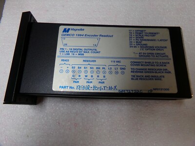 Magnetek GEMCO 1994 Encoder Reader