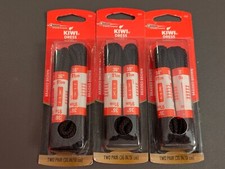 6x Pairs: Kiwi Brand Dress Shoelaces, BRAIDED BROWN, 36" / 91cm, 1254, NEW