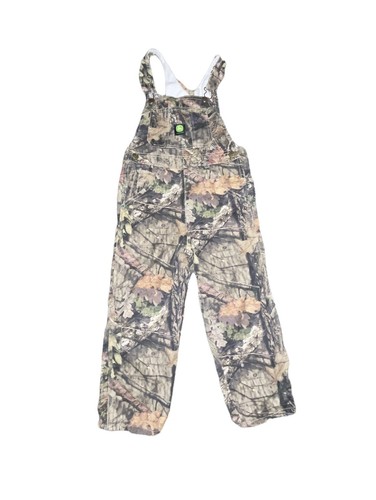John Deere Youth Camo Overalls Mossy 