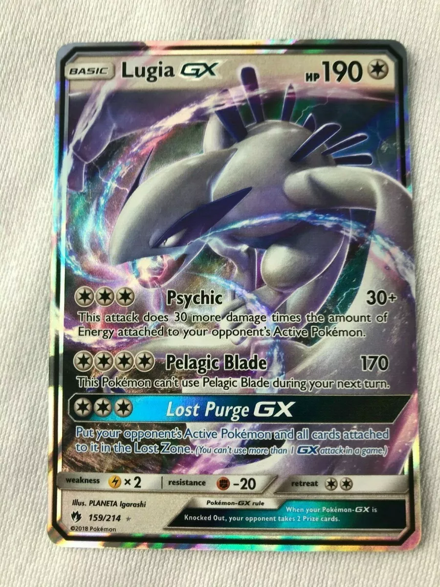 Lugia GX - SM - Lost Thunder - Pokemon