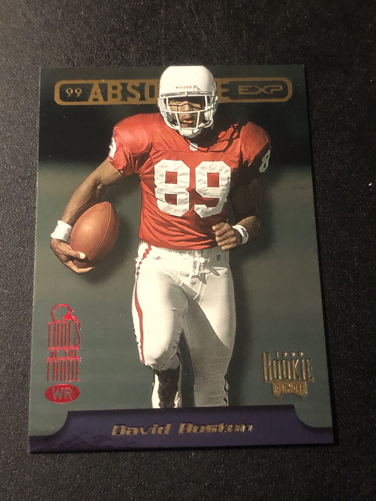 1999 Playoff Absolute EXP Tools of the Trade /750 David Boston #8 Rookie RC