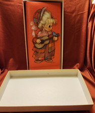 VTG HALLMARK PHOTOGRAPH ALBUM 3.5  X 3.5  Kodak Insta 72 Slots NEW Girl  Guitar