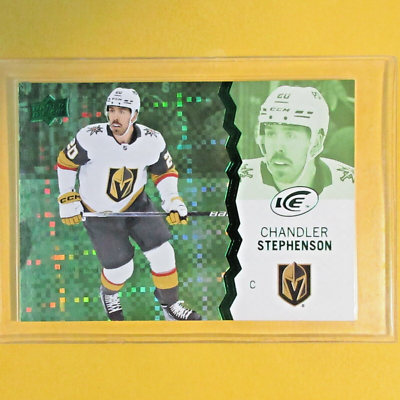 NICK SUZUKI 2023-24 Upper Deck Ice GREEN PARALLEL #74 Montreal