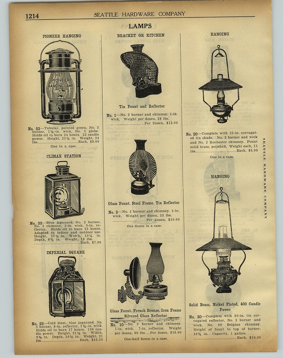 1920 PAPER AD 3 PG Dietz Lanterns Beacon Dash Railroad 1920 PAPER AD 3 PG Dietz Lanterns Beacon Dash Railroad