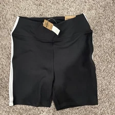 Women’s black pink Victoria’s Secret biker shorts size small $32.95