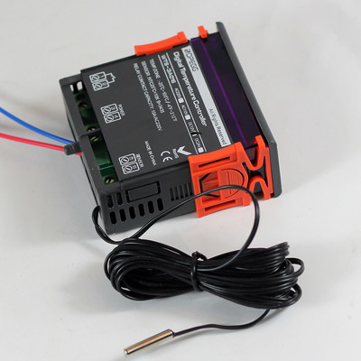 Thermostat Control 1 Relay NTC Sensor DC 12V F Fahrenheit Temperature Controller