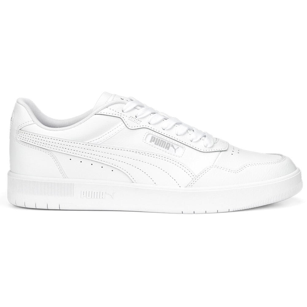PUMA Court Ultra Lace Up Mens White Sneakers Casual Shoes 38936802