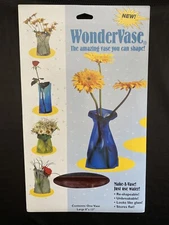 Wonder Vase, Reusable Flower Vase Shape & Reshape, Crystal Red Tint