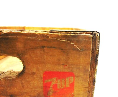 vintage USA70's 7up wood crate 木箱 Retro 7 Up 16 0z. Botte Wood Shipping Crate (Ca. 1980's) | eBay