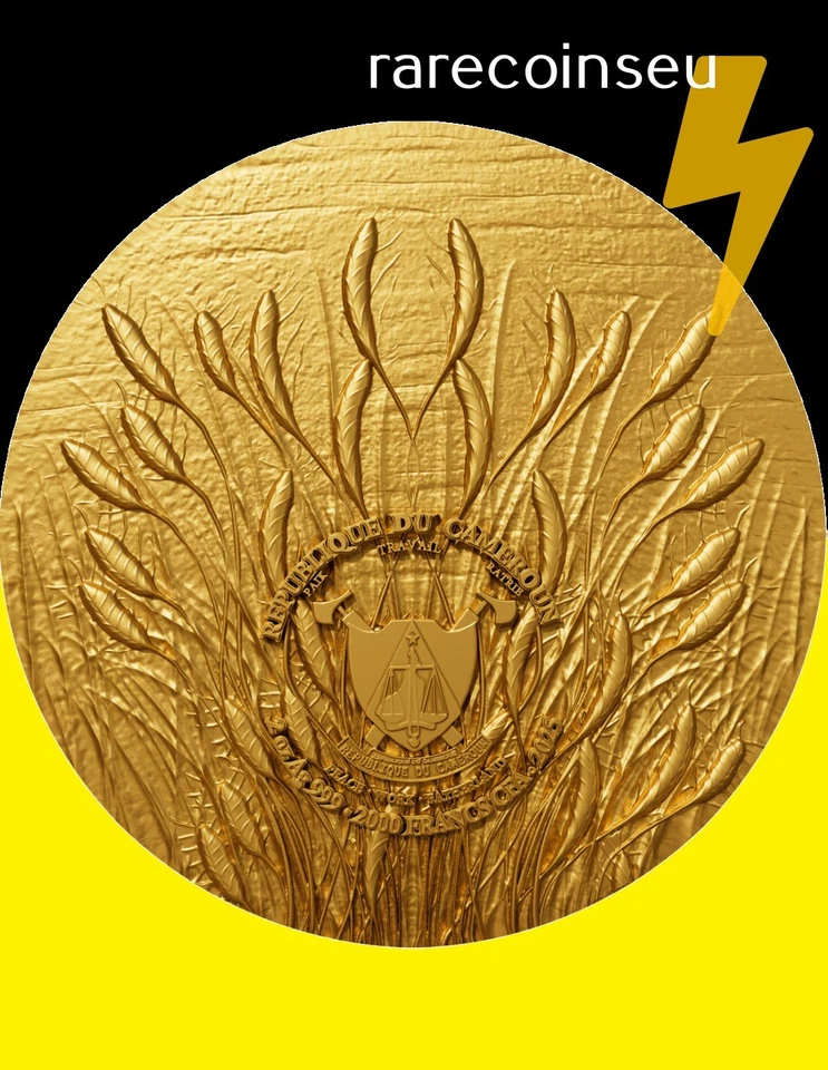 SIF Nordic Blessing 2 Oz Silver Coin 2000 Francs Cameroon 2025 - Bild 2 von 4