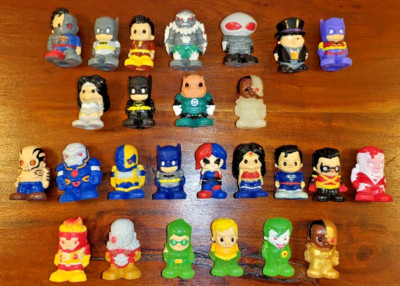 DC Comics Ooshies Series 2, Bulk lot 26 incl Golden Cyborg Limited Edition