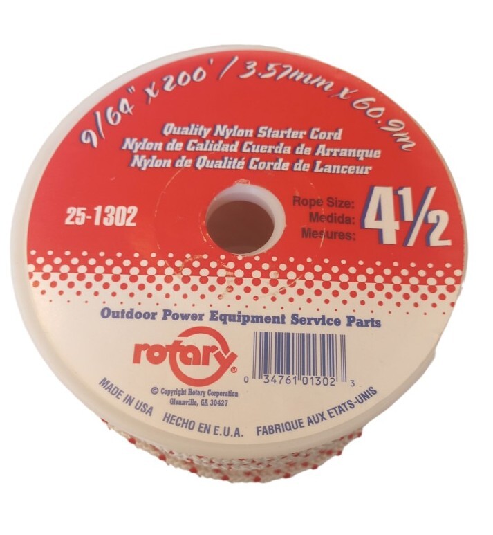 Universal Starter Rope & Grip Pull Cord Lawn Mower Recoil Handle String