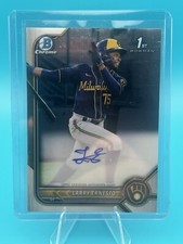 2022 Bowman - Chrome Prospect Autographs #CPA-LE Larry Ernesto (AU, RC)
