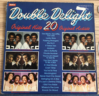 Double Delight. Original Hits 20 Original Artists,WW5049 Vinyl LP 33rpm Record