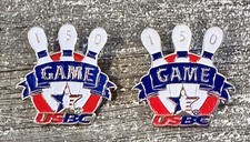 USBC United States Bowling Congress - 150, Lapel/Hat Pin Lot Of 2
