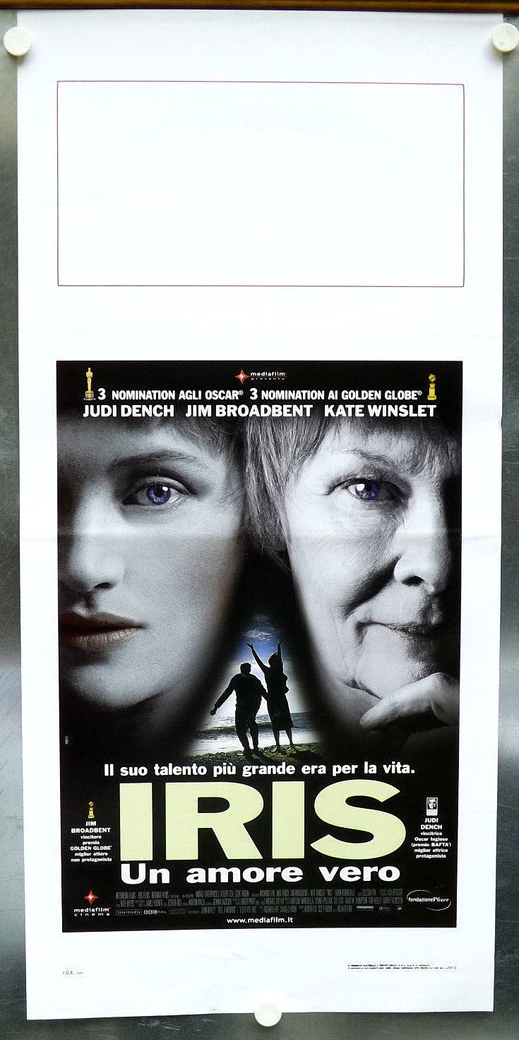 Locandina originale film Iris un amore vero (2001) - Regia di Richard Eyre