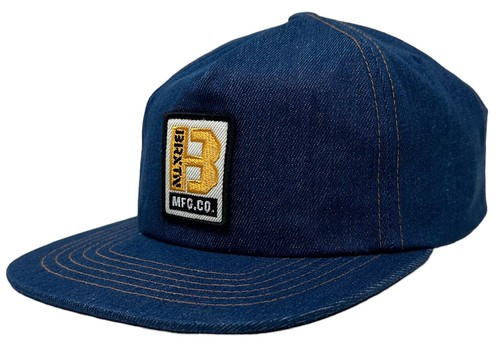 Brixton Herren Snapback Mütze Builders MP verstellbar blau Denim Cap
