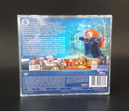 VCD Brave Turkish Dub Cesur Video CD New - Foto 2 di 5