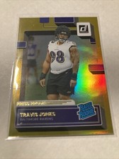 2022 Donruss Premium Gold Press Proof Rookie #384 Travis Jones Rc Ravens