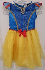 Snow White Costume Gown Princess Child Size 4/6 Disney Store Look-A-Like