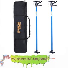 2pcs Adjustable Support Pole for Cabinet Jacks Cargo Bars Drywalls w/Carry Bag