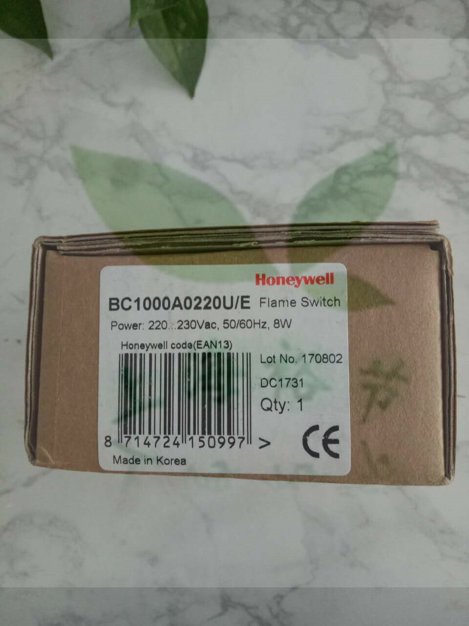 Boîte De Commande Neuve Honeywell BC1000A0220U/E Pour Brûleur Gaz BC1000A