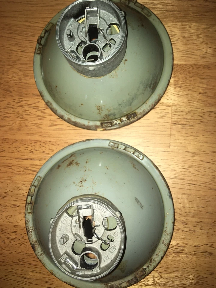 Hella H1 High Beam 135mm Headlights 5.75” Made In Germany - Image 4 of 4