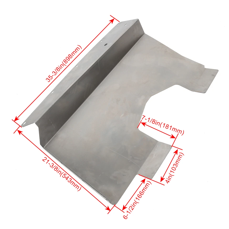 Para 1966 1967 66 67 Chevy II NOVA paneles de guardabarros interiores clip delantero Mustang 2 Foto 2 de 3