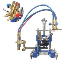 Pipe Cutter Manual Pipe Cutting Beveling Machine Torch Track Burner Portable