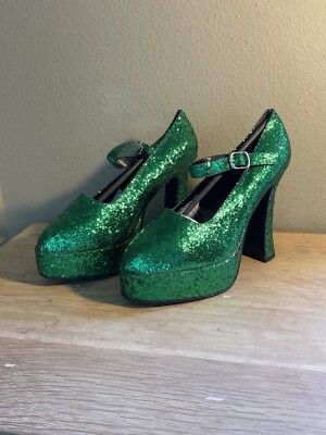 Womens funtasma Green Glitter Pumps, Size 10 NEW NIB Dress Up Sparkle Heels | eBay Womens funtasma Green Glitter Pumps, Size 10 NEW NIB Dress Up Sparkle Heels | eBay