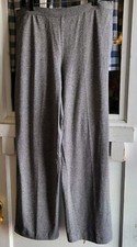 Alfred Dunner Women's Gray Elastic Waist Pull-On Pants Size 12 Comfy Classic