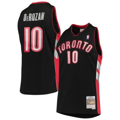 Men's Toronto Raptors DeMar DeRozan Mitchell Ness Black 2012