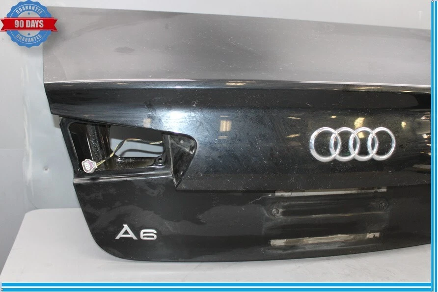 12-18 Audi A6 A6 Quattro Tapa Trasera Tapa Cubierta Panel Negro 4G5-827-023-C Fabricante Original Foto 4 de 4