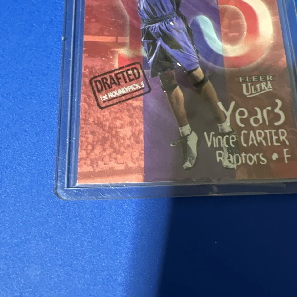 🔥2000-01 Fleer Ultra Basketball Year Three Vince Carter 9 YT RAPTORS🔥0128 - Image 3 of 4